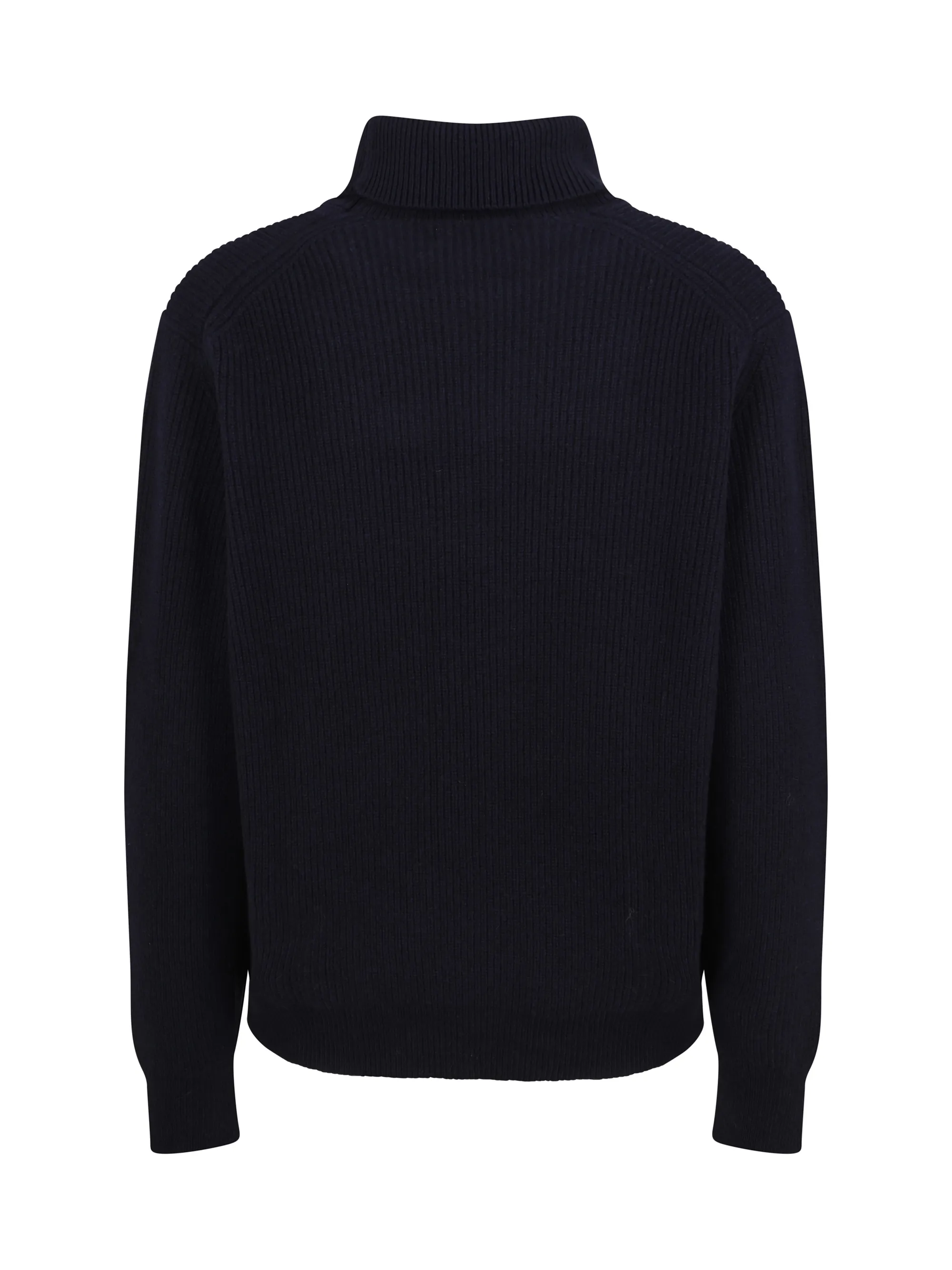 Laneus  |Wool Cashmere Long Sleeves Plain Sweaters