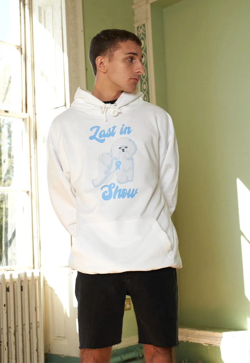 Last In Show Men's Dog Slogan Hoodie