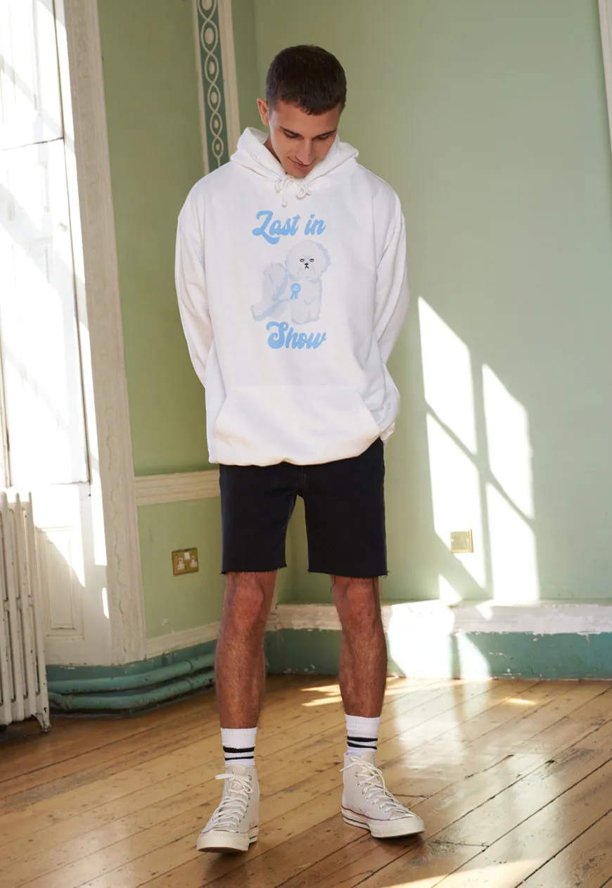 Last In Show Men's Dog Slogan Hoodie