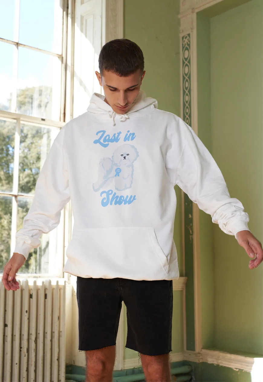 Last In Show Men's Dog Slogan Hoodie