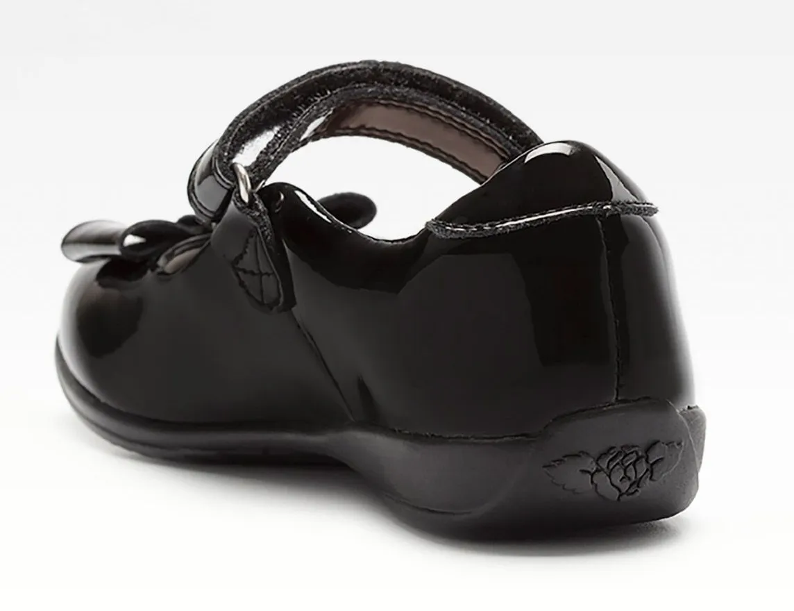 LELLI KELLY LK 8206 PERRIE SCHOOL DOLLY SHOES BLACK PATENT