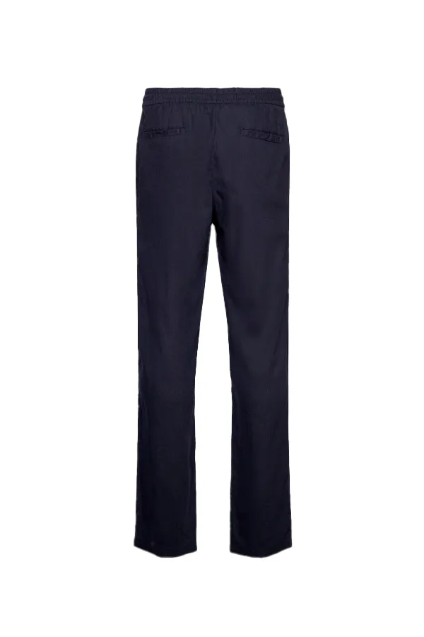 Les Deux Patrick Linen Pants Navy