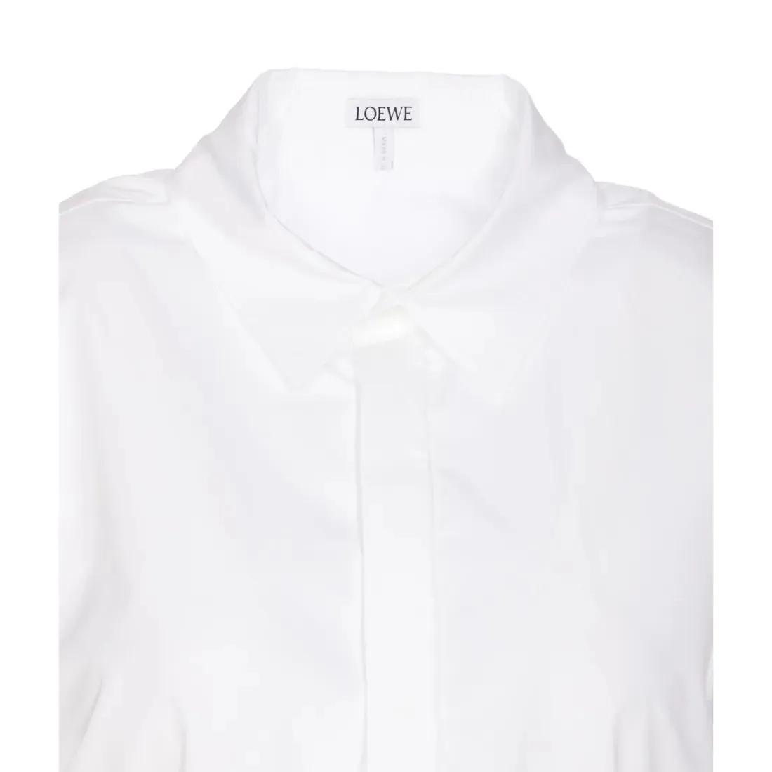 LOEWE  |Long Sleeves Plain Logo Shirts & Blouses