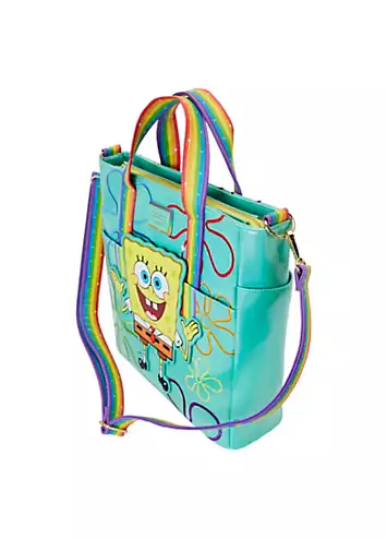 Loungefly Nickelodeon Spongebob 25th Anniversary Imagination Convertible Tote Bag | Grattan