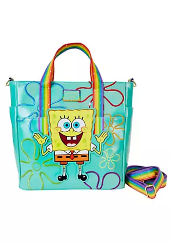 Loungefly Nickelodeon Spongebob 25th Anniversary Imagination Convertible Tote Bag | Grattan