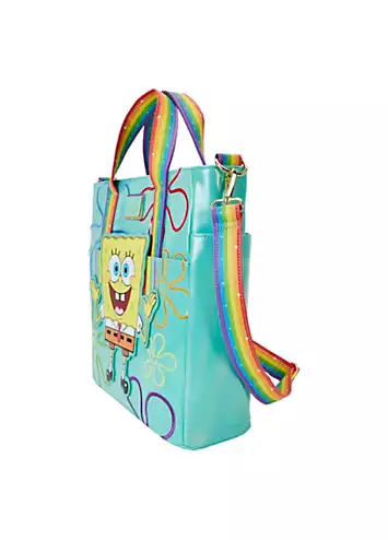 Loungefly Nickelodeon Spongebob 25th Anniversary Imagination Convertible Tote Bag | Grattan