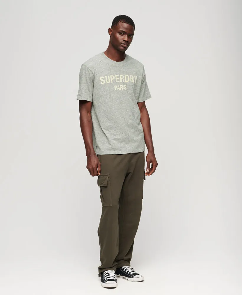 Luxury Sport Loose T-Shirt | Athletic Grey Marle