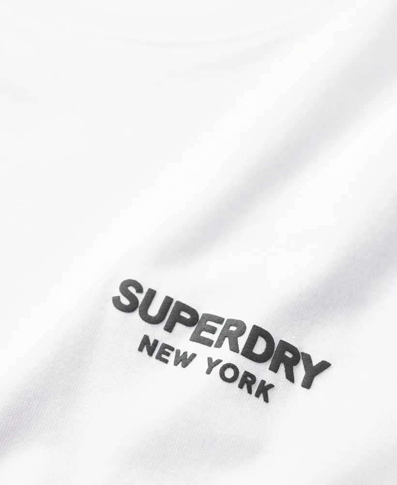 Luxury Sport Loose T-Shirt | Brilliant White