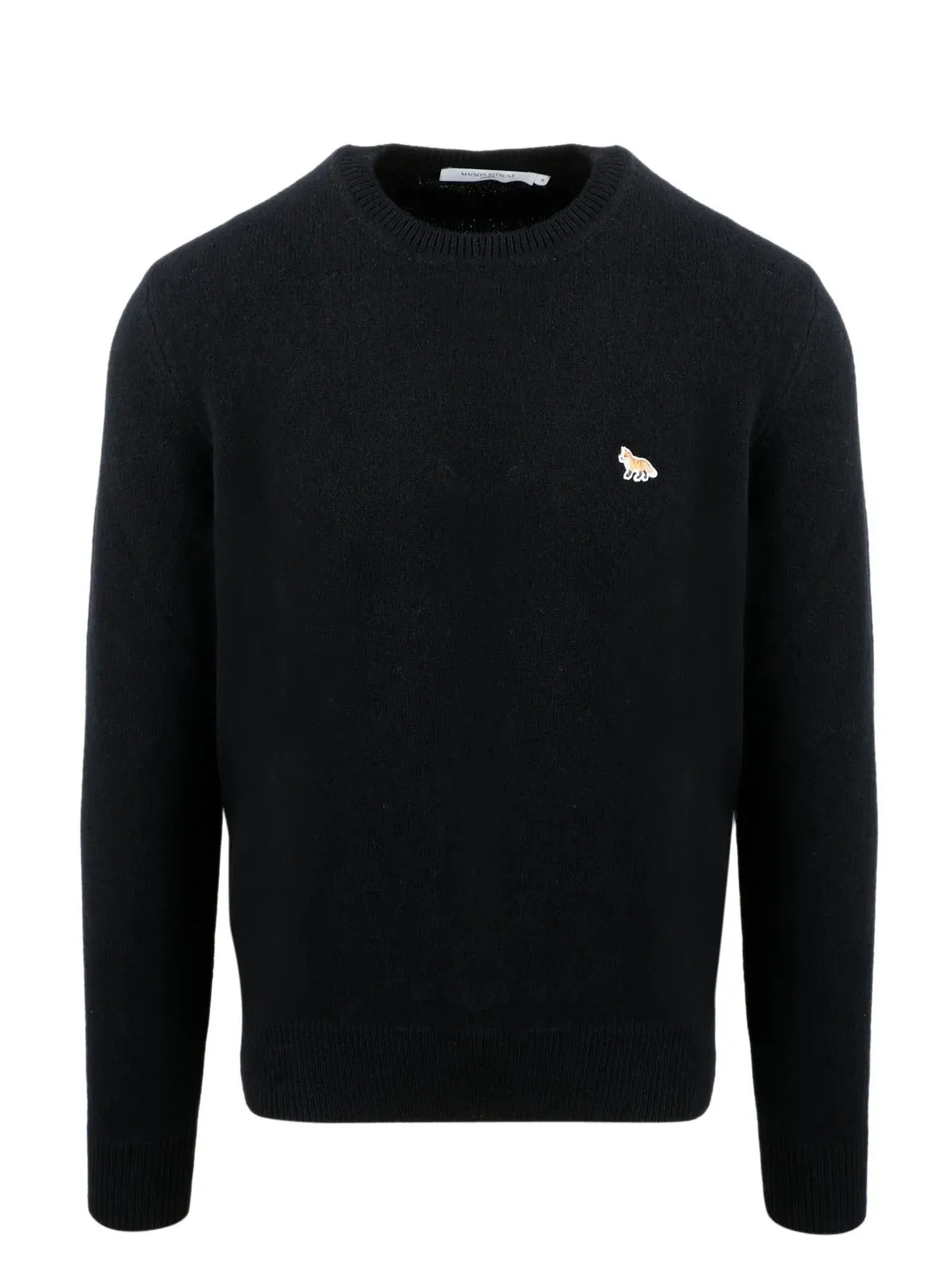 MAISON KITSUNE  |Long Sleeves Cotton Logo Designers Sweatshirts