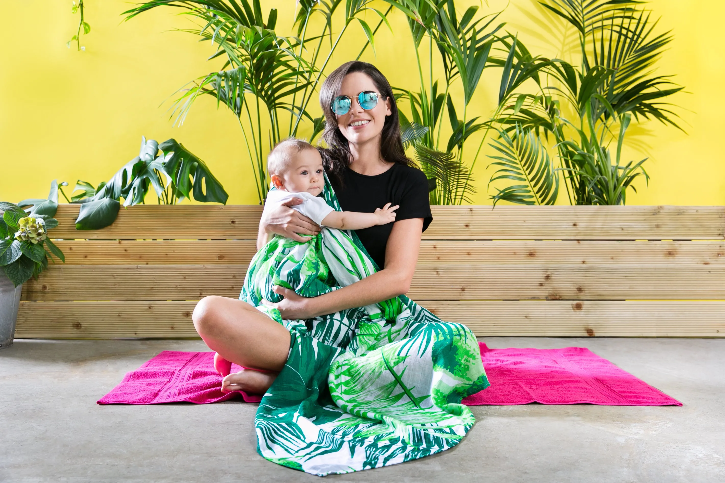 MAMA RULES - Organic XL Tropical Muslin