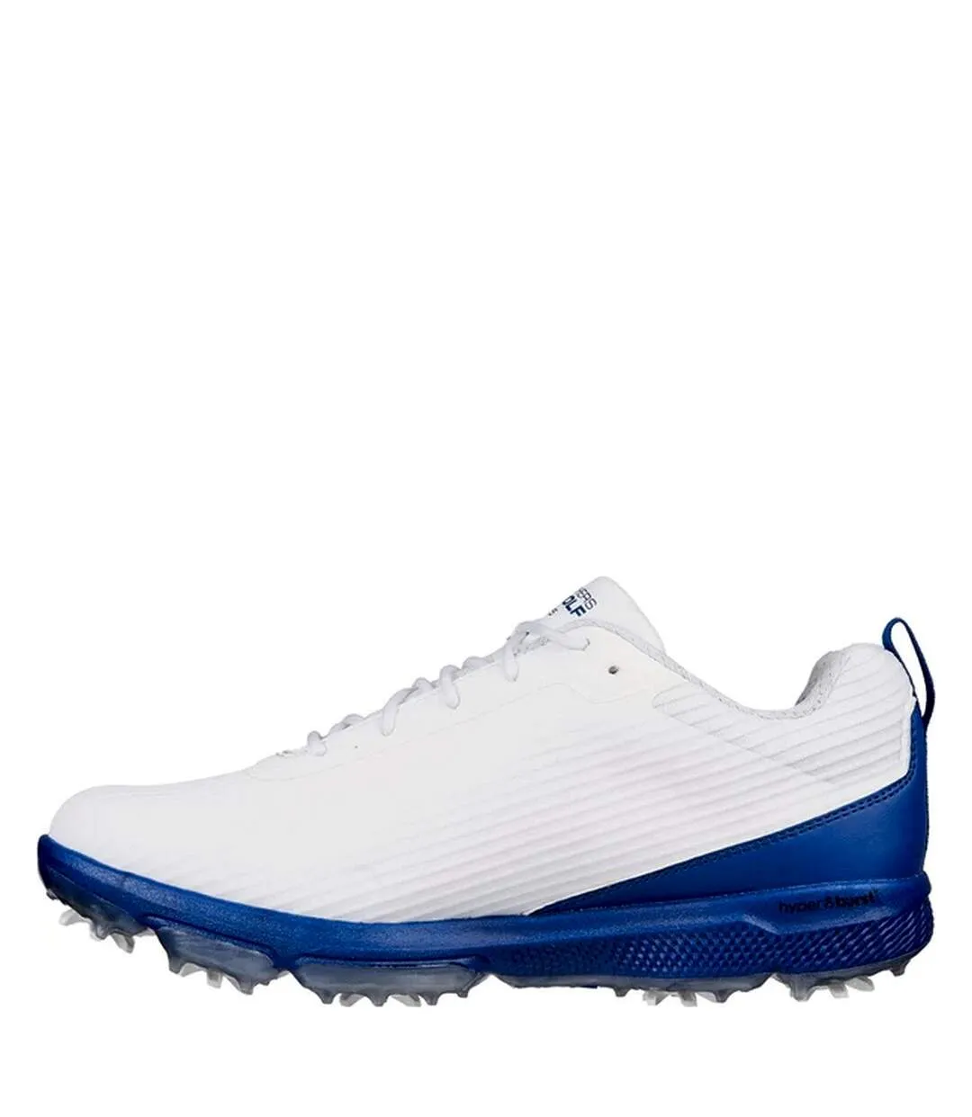 Mens go golf pro 5 hyper golf shoes white/blue Skechers