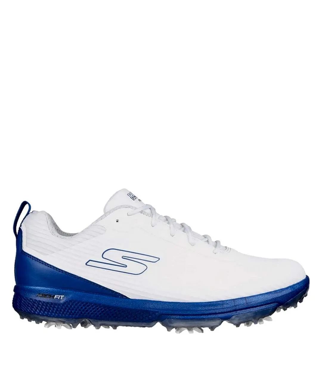 Mens go golf pro 5 hyper golf shoes white/blue Skechers