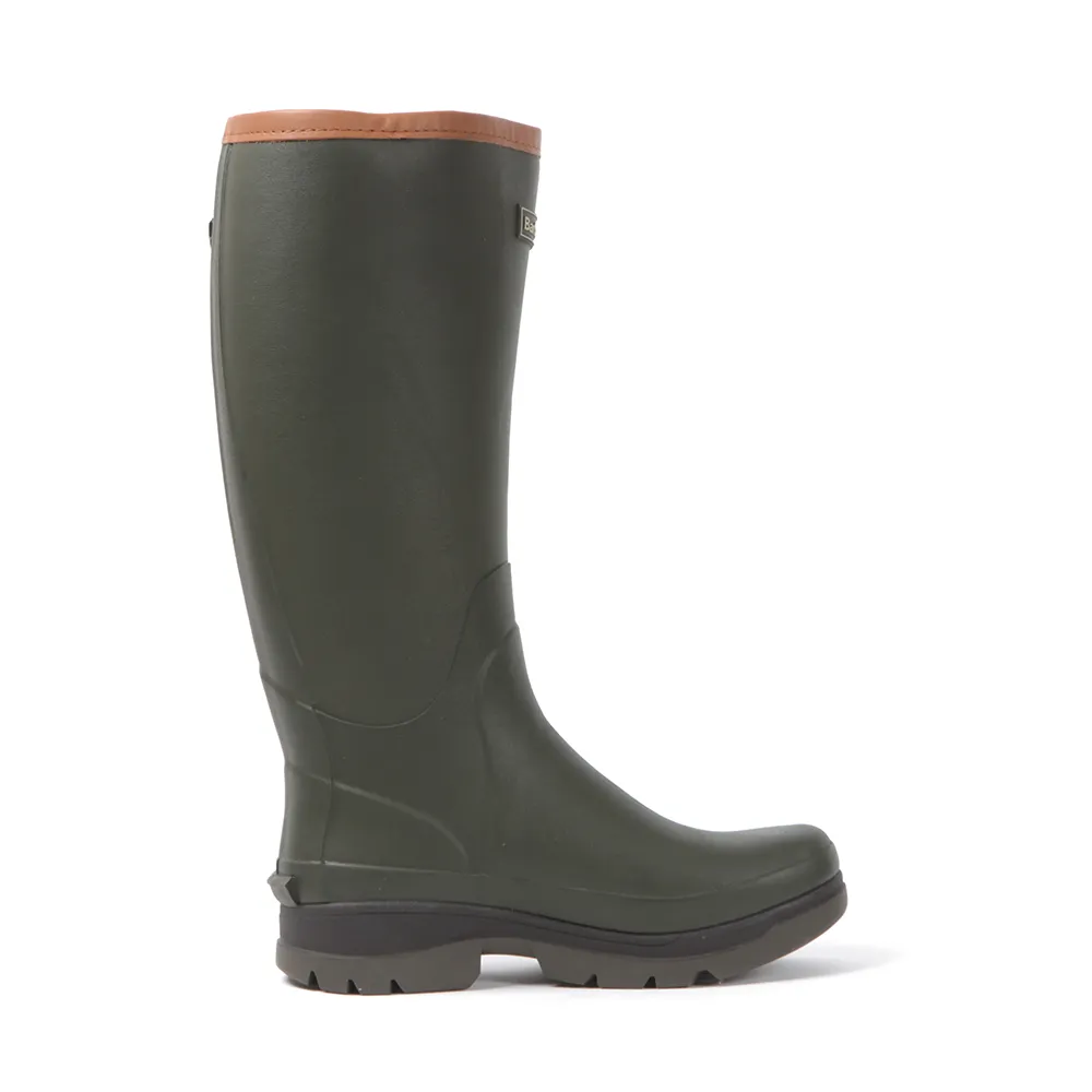 Mens Green Tempest Wellington Boot