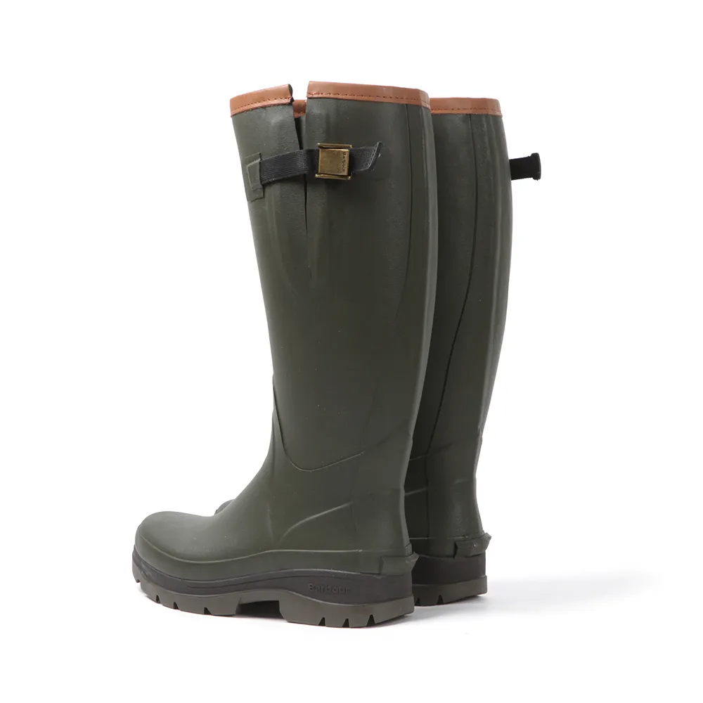 Mens Green Tempest Wellington Boot