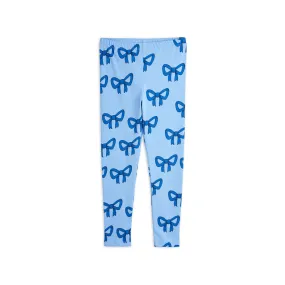 MINI RODINI Bow Leggings - Blue