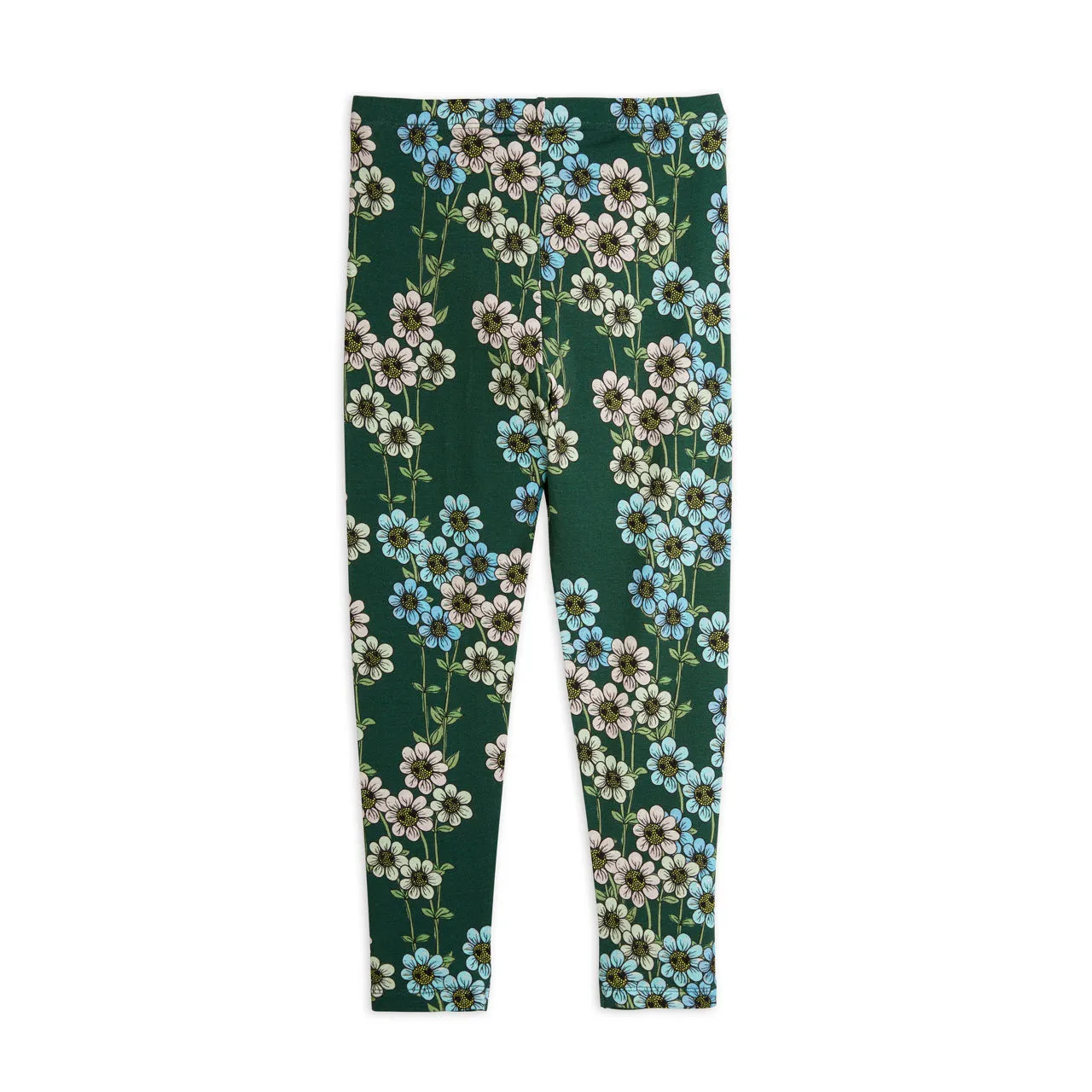 MINI RODINI Daisys Leggings - Green