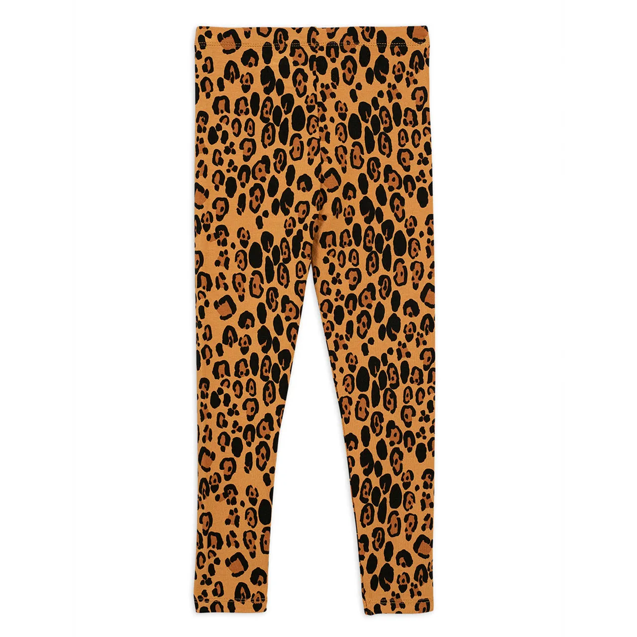 MINI RODINI Leopard Leggings - Beige