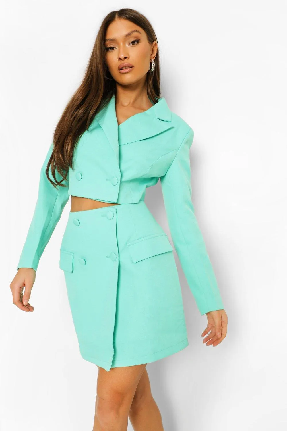 Mix & Match Brights Crop Blazer