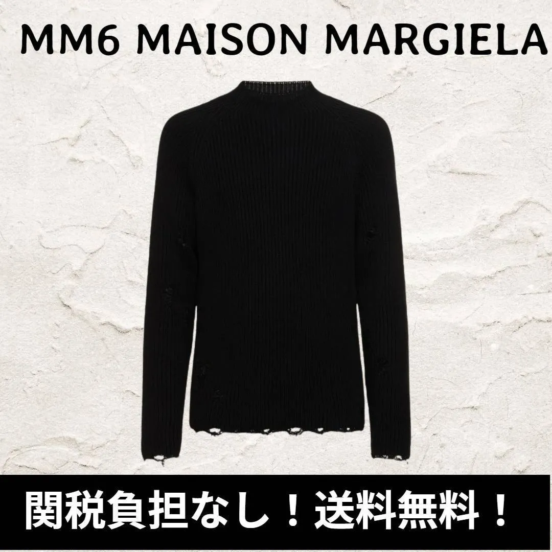 MM6 Maison Margiela  |Long Sleeves Cotton Logo Sweaters