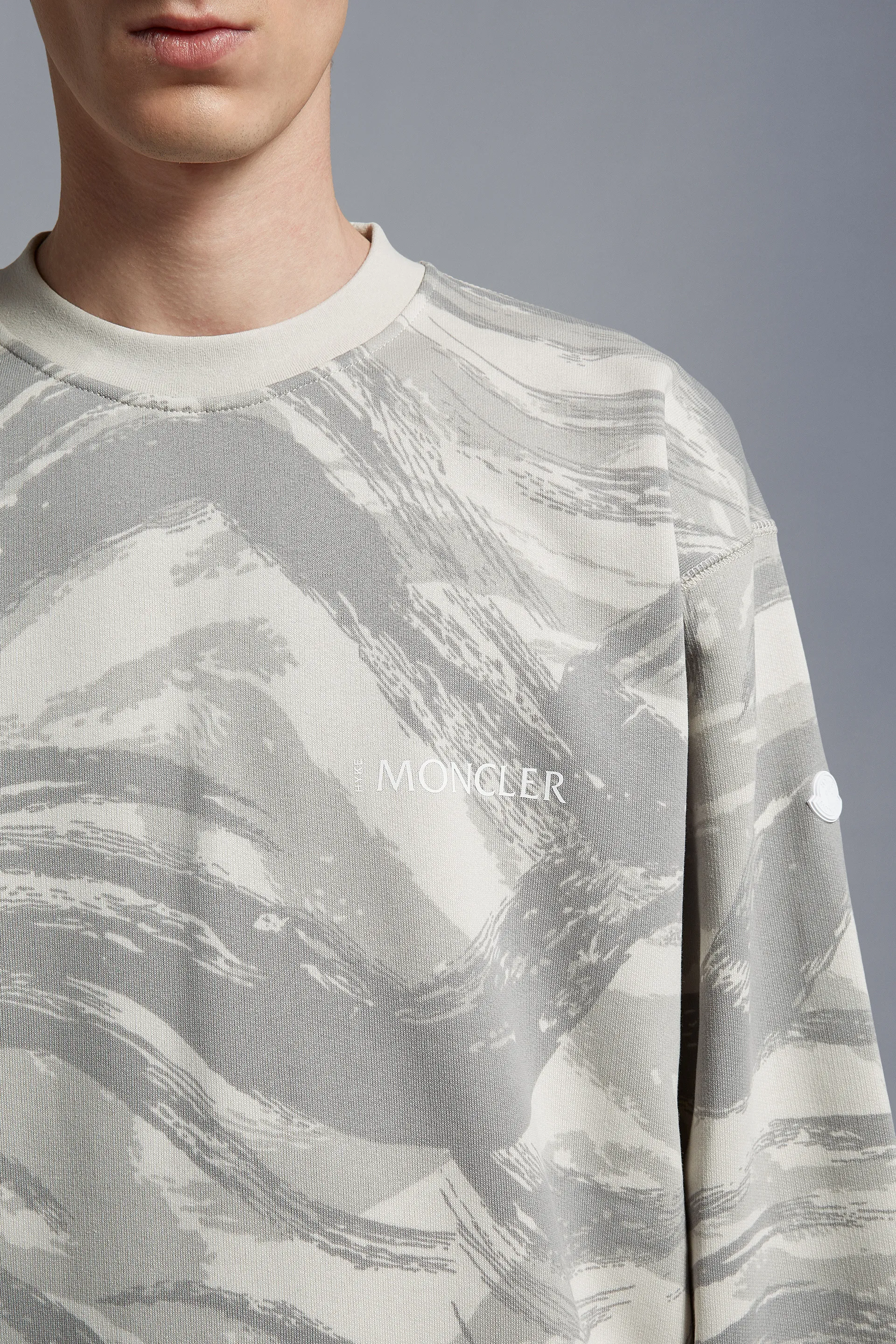 MONCLER  |Crew Neck Long Sleeves Logo FX Advantage / Exclusive