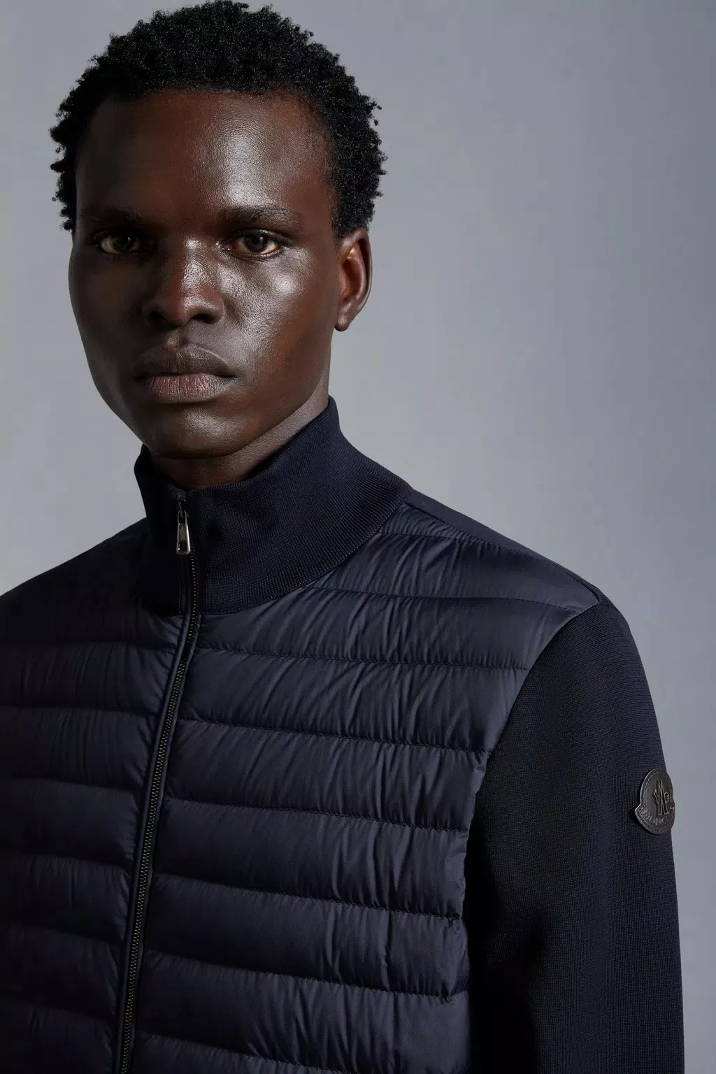 MONCLER  |Padded Cotton Zip-Up Cardigan