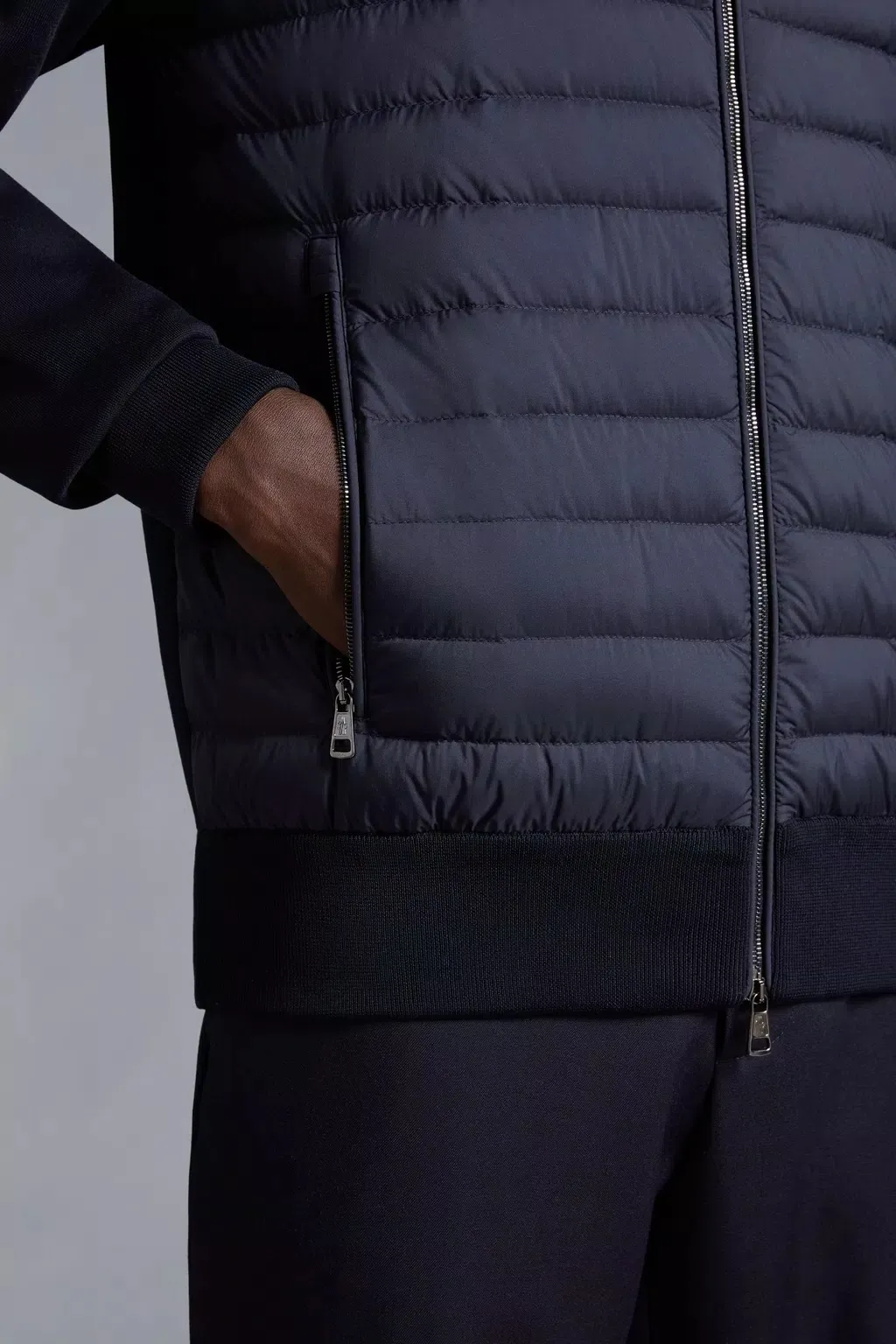 MONCLER  |Padded Cotton Zip-Up Cardigan