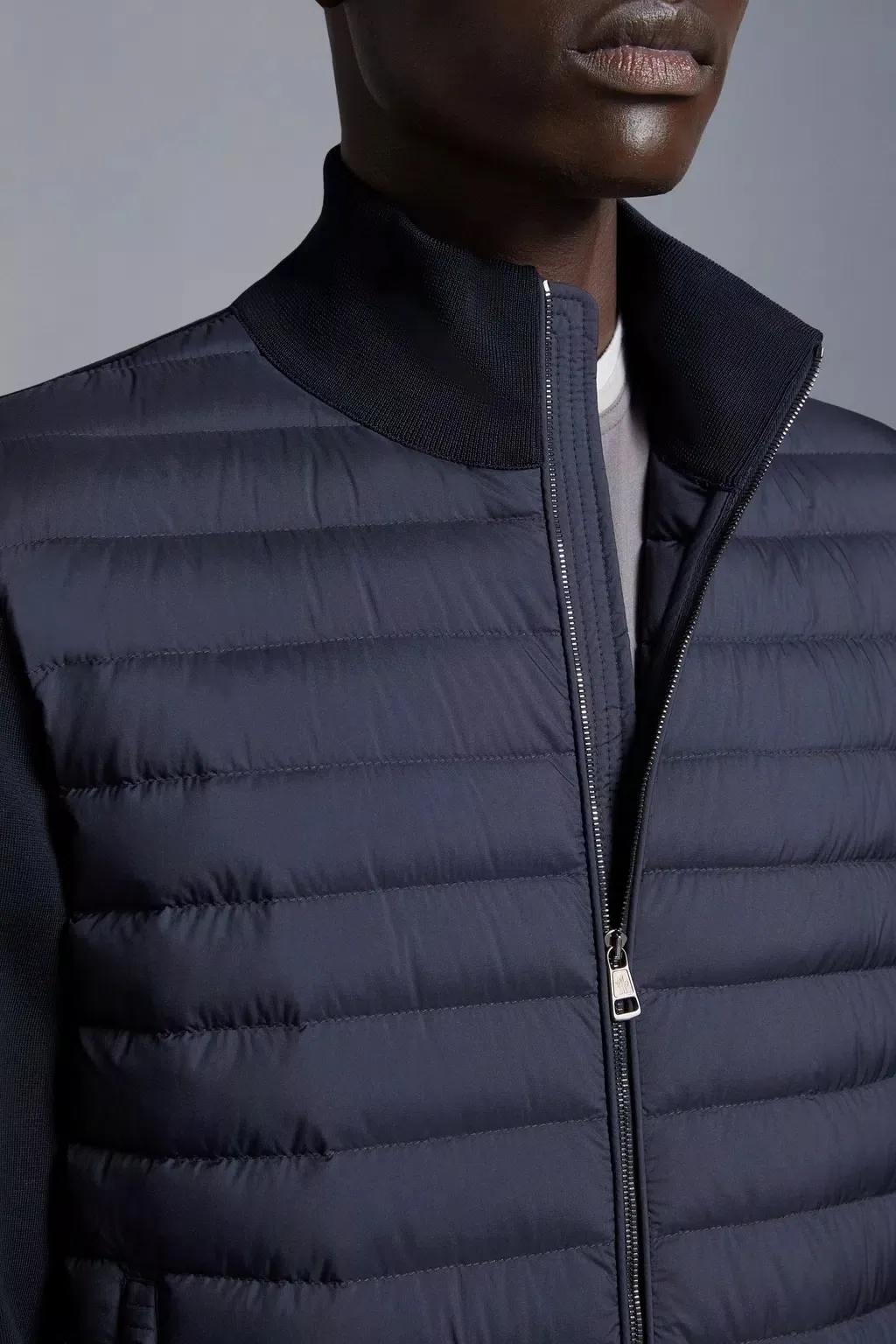 MONCLER  |Padded Cotton Zip-Up Cardigan