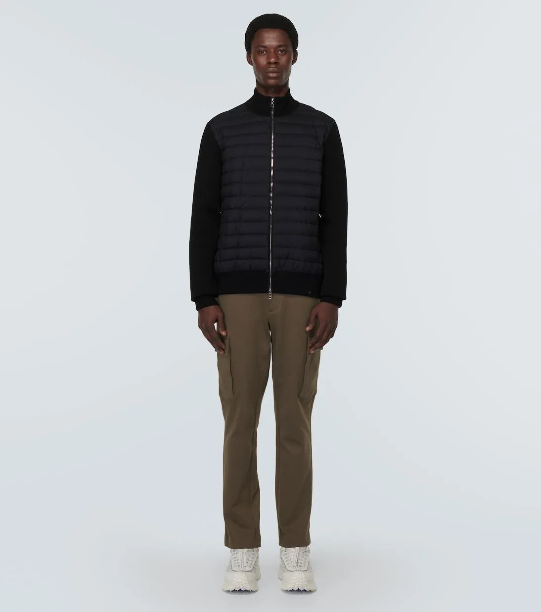 MONCLER  |Padded Cotton Zip-Up Cardigan