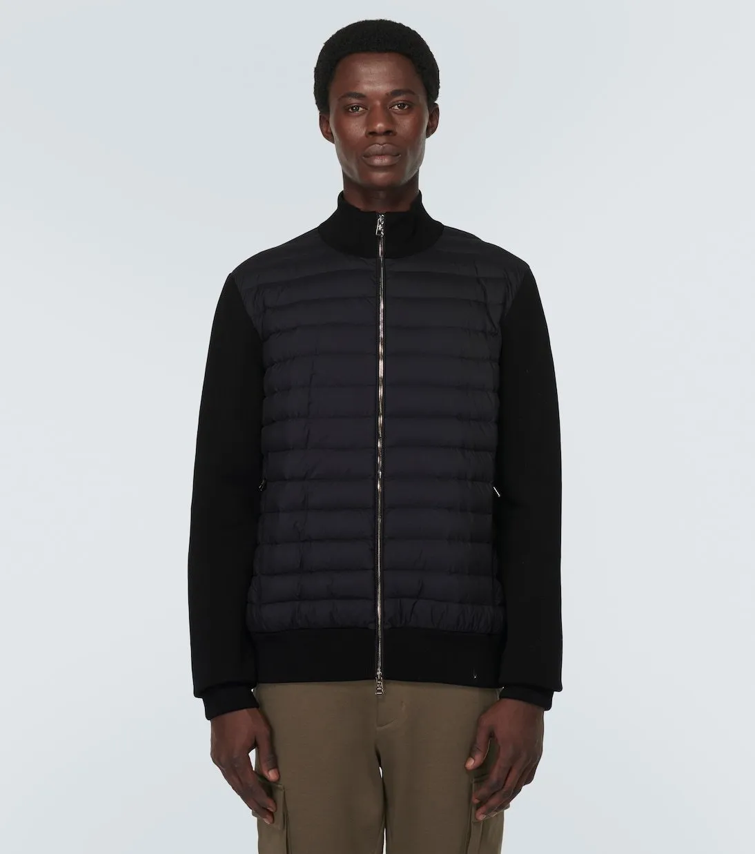 MONCLER  |Padded Cotton Zip-Up Cardigan