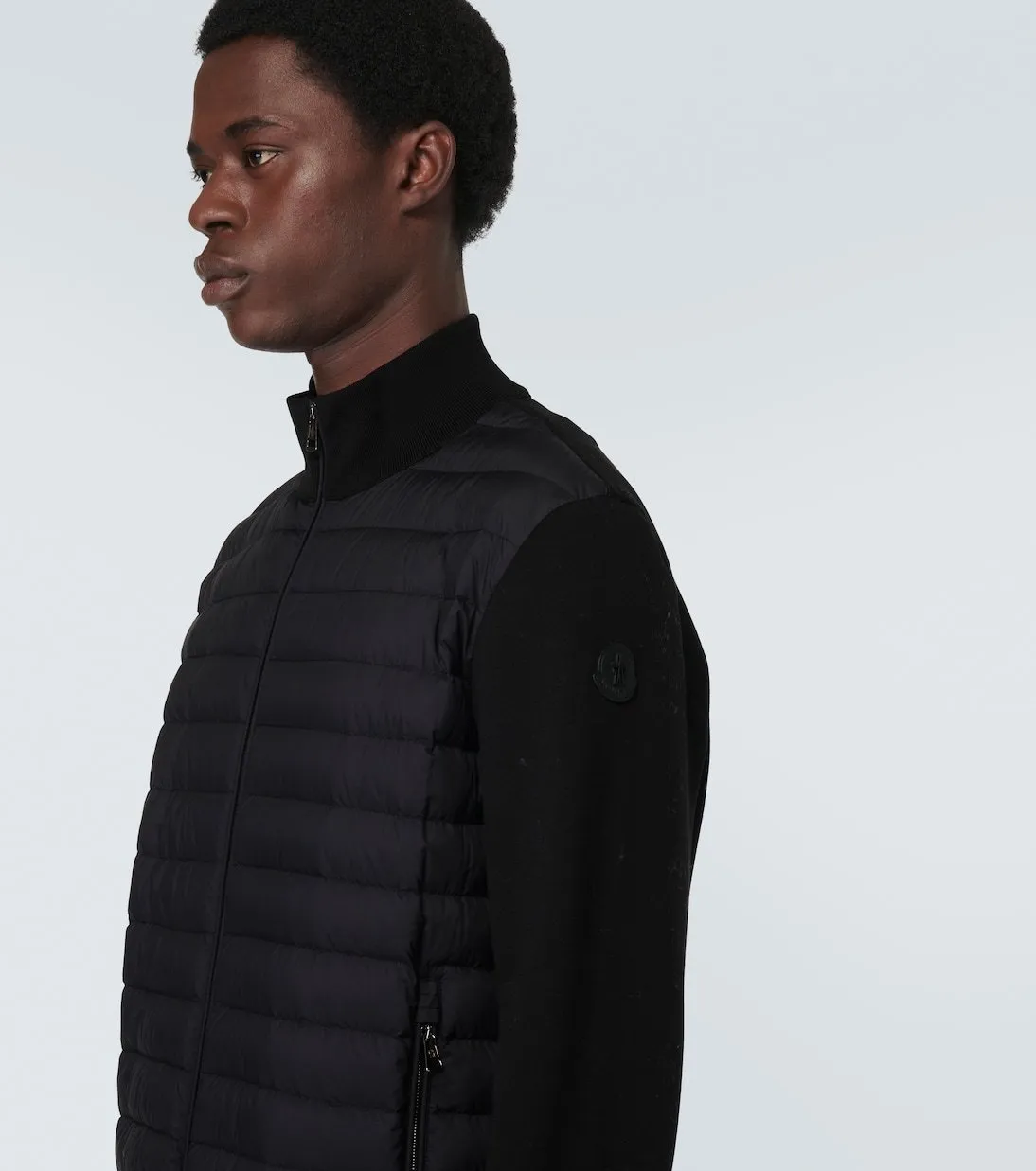 MONCLER  |Padded Cotton Zip-Up Cardigan