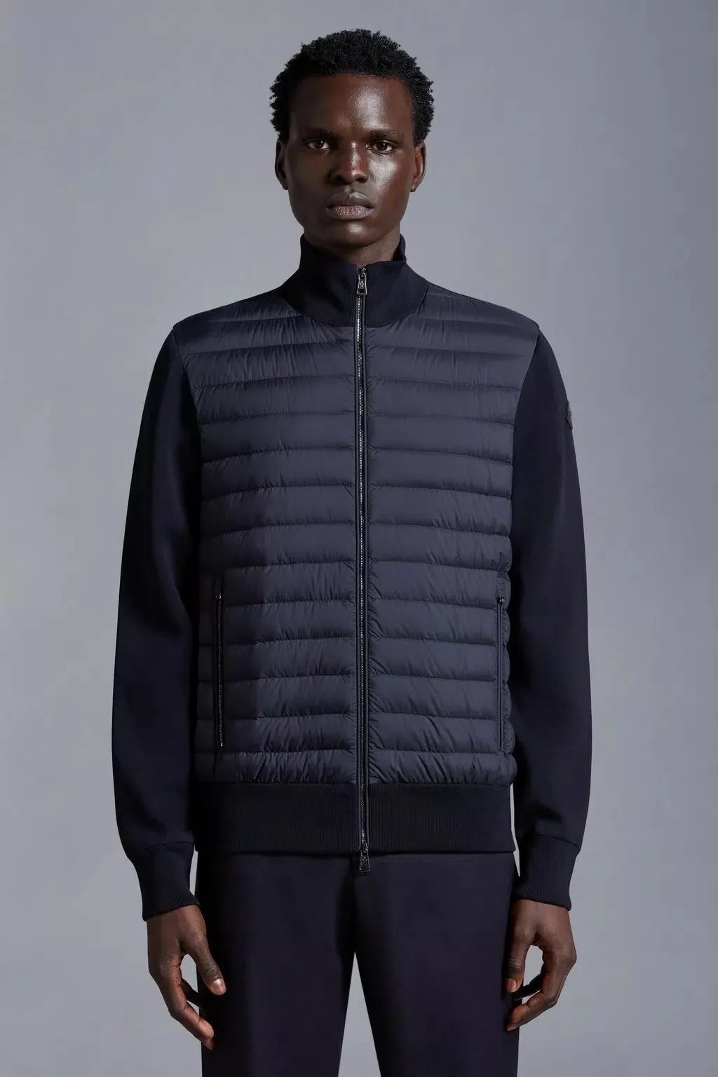 MONCLER  |Padded Cotton Zip-Up Cardigan