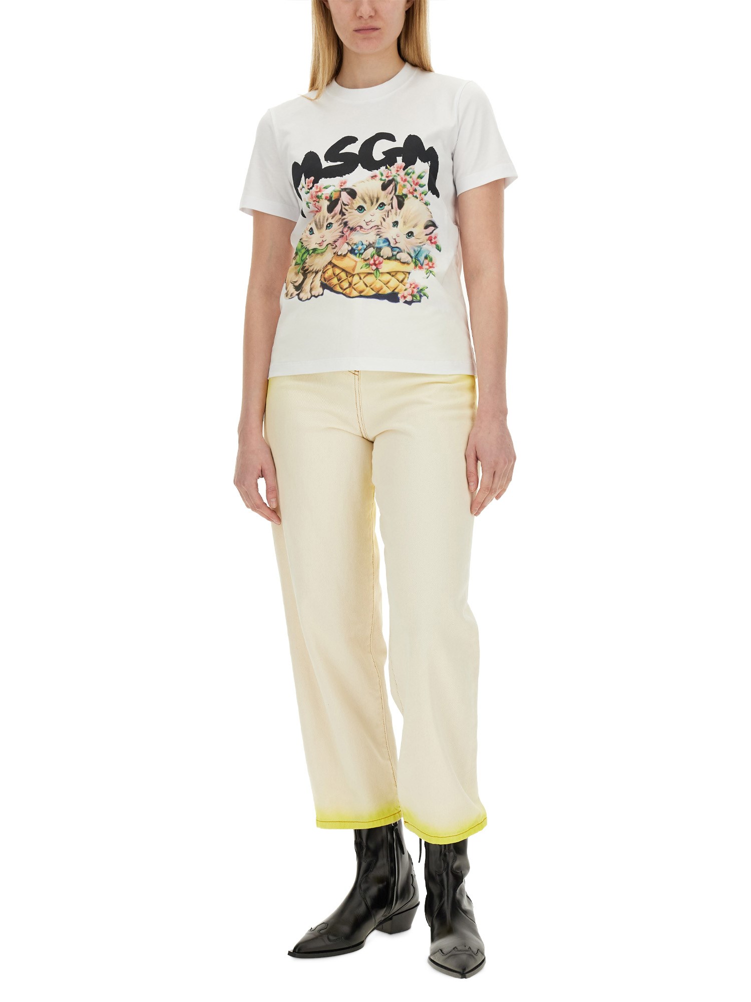 MSGM    COTTON JEANS