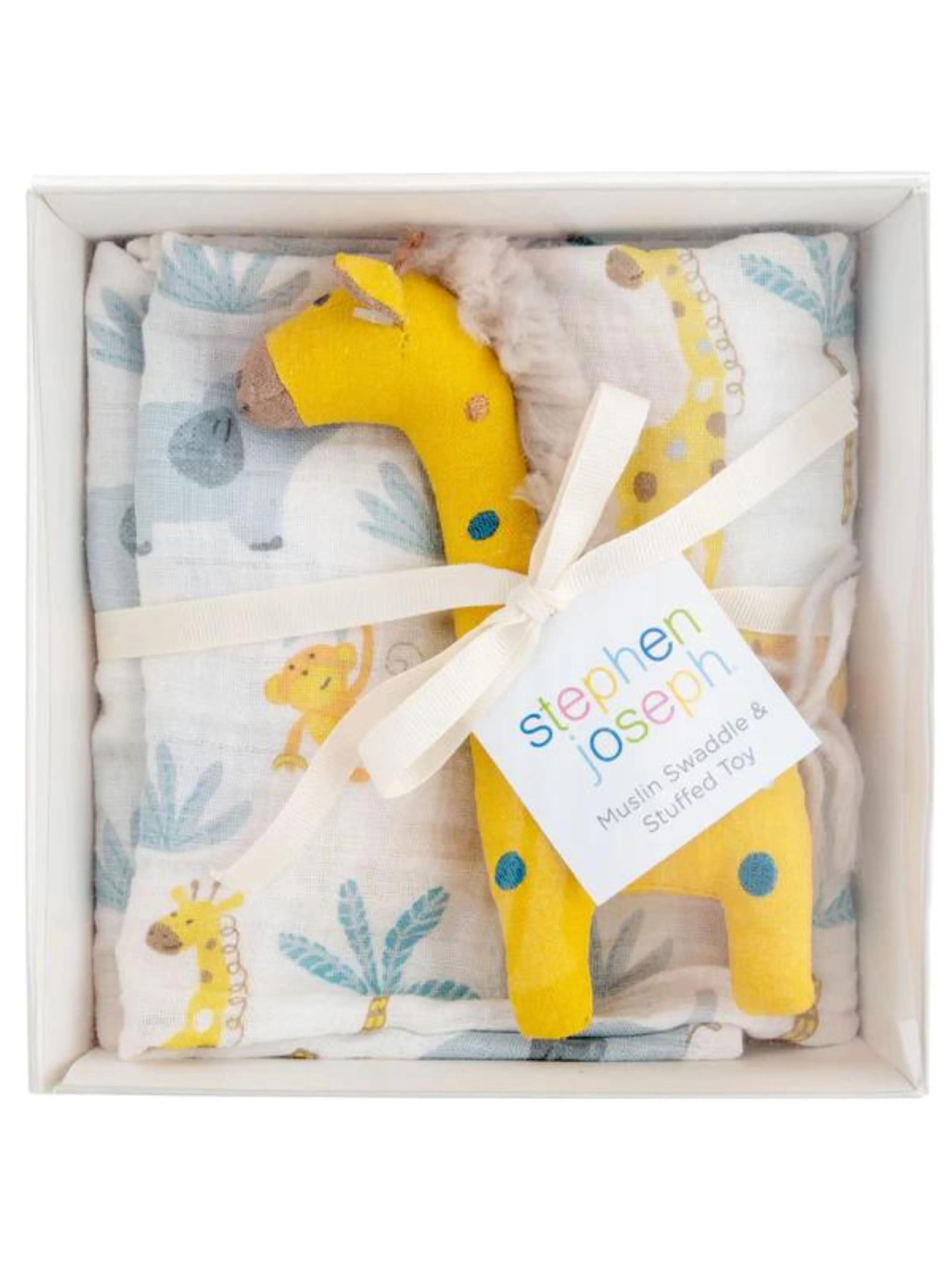 Muslin Blanket/Animal - Giraffe