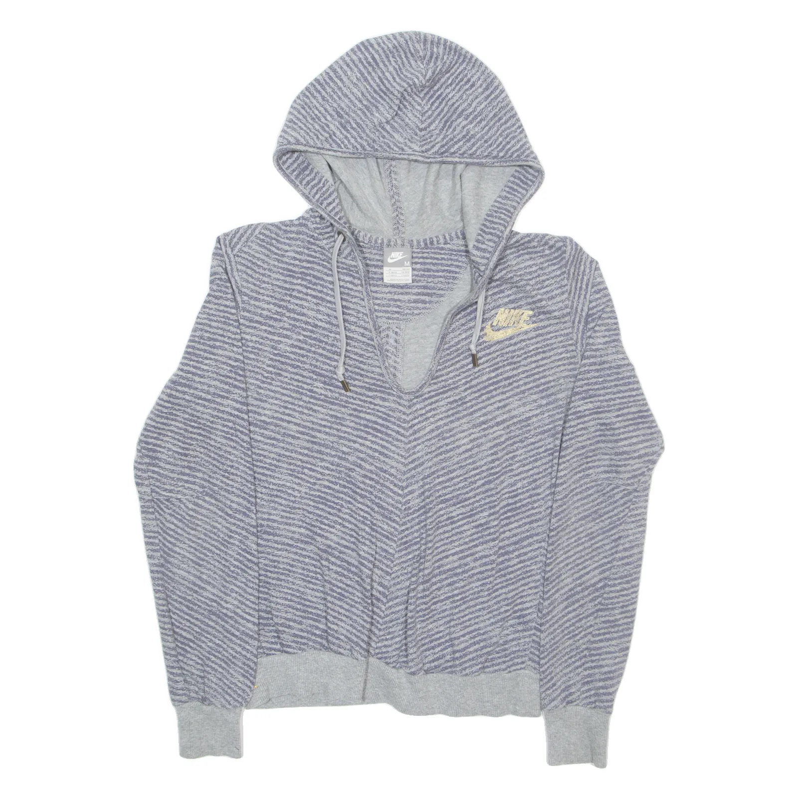 NIKE Womens Grey Hoodie M