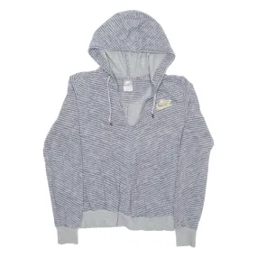 NIKE Womens Grey Hoodie M