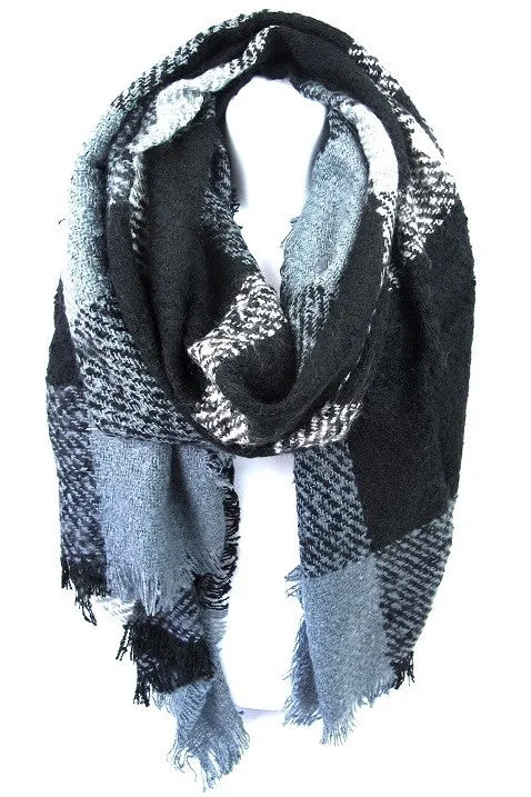 Noir Blanket Scarf