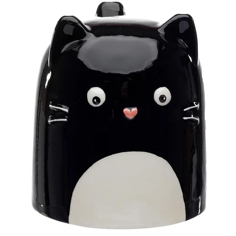 Novelty Upside Down Ceramic Mug - Feline Farm Cat UMUG02