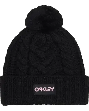 Oakley Harper Pom Beanie - Blackout