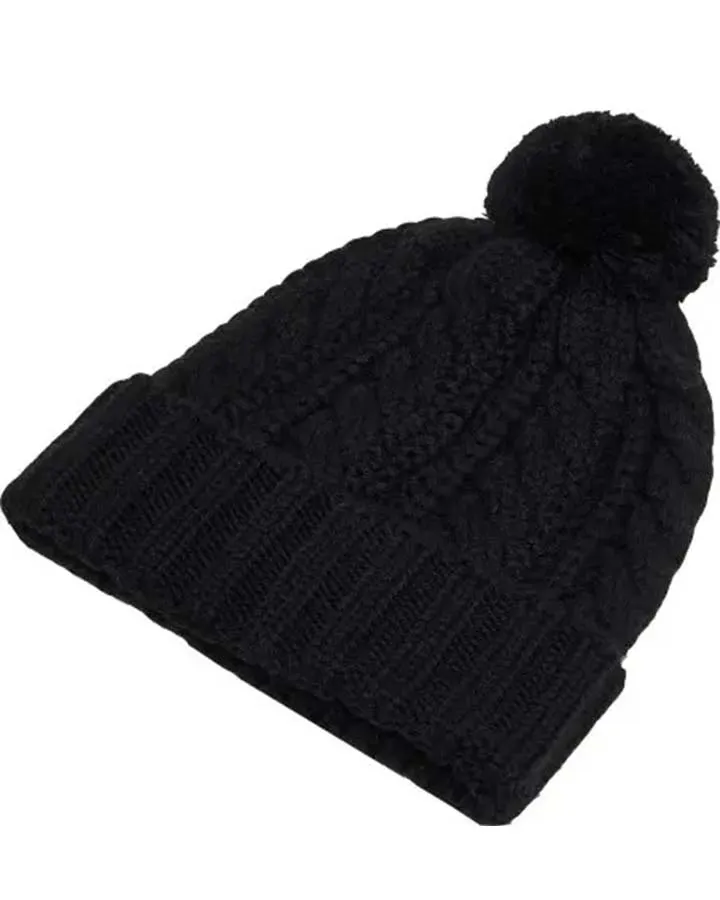 Oakley Harper Pom Beanie - Blackout