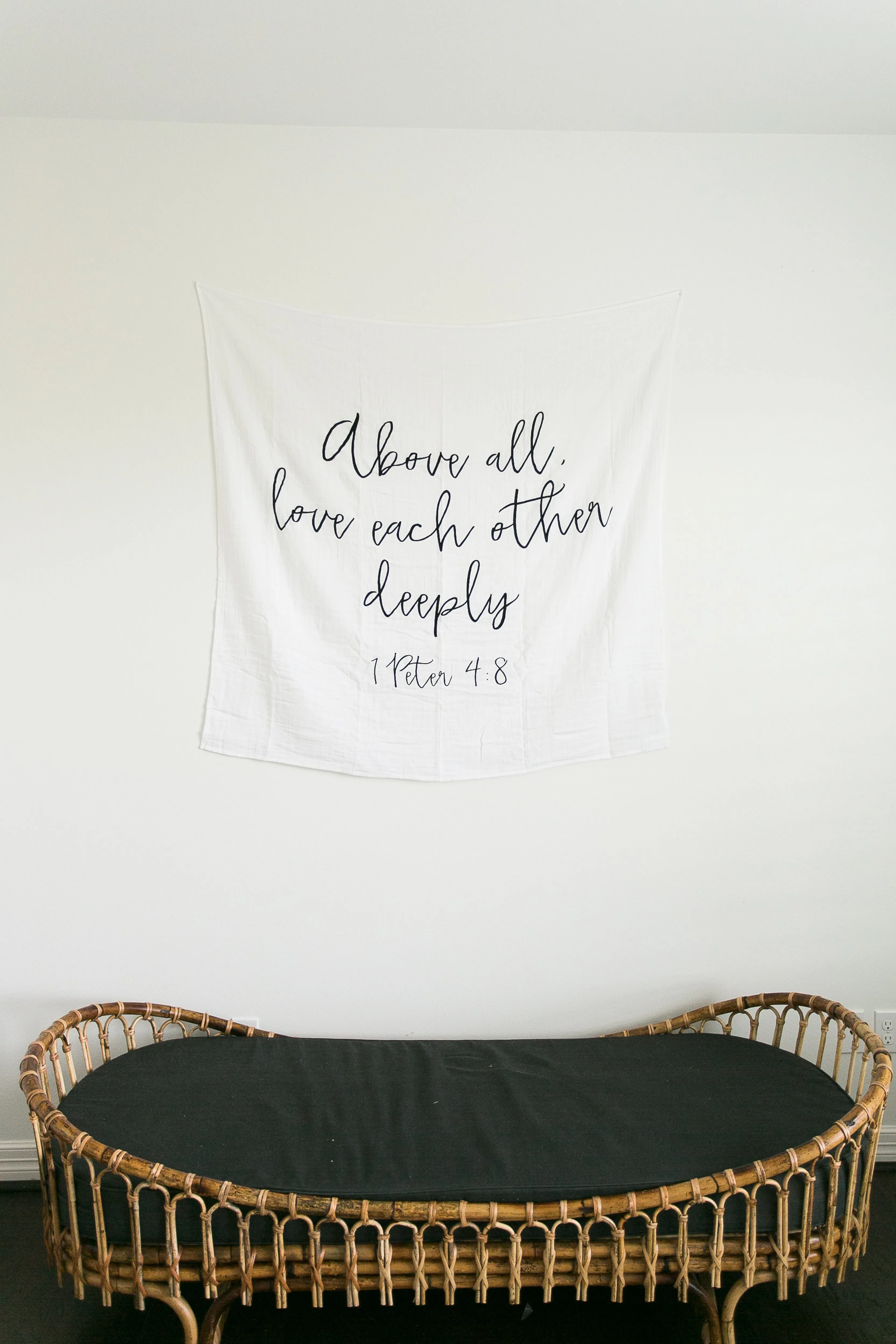 Organic Swaddle -  1 Peter 4:8