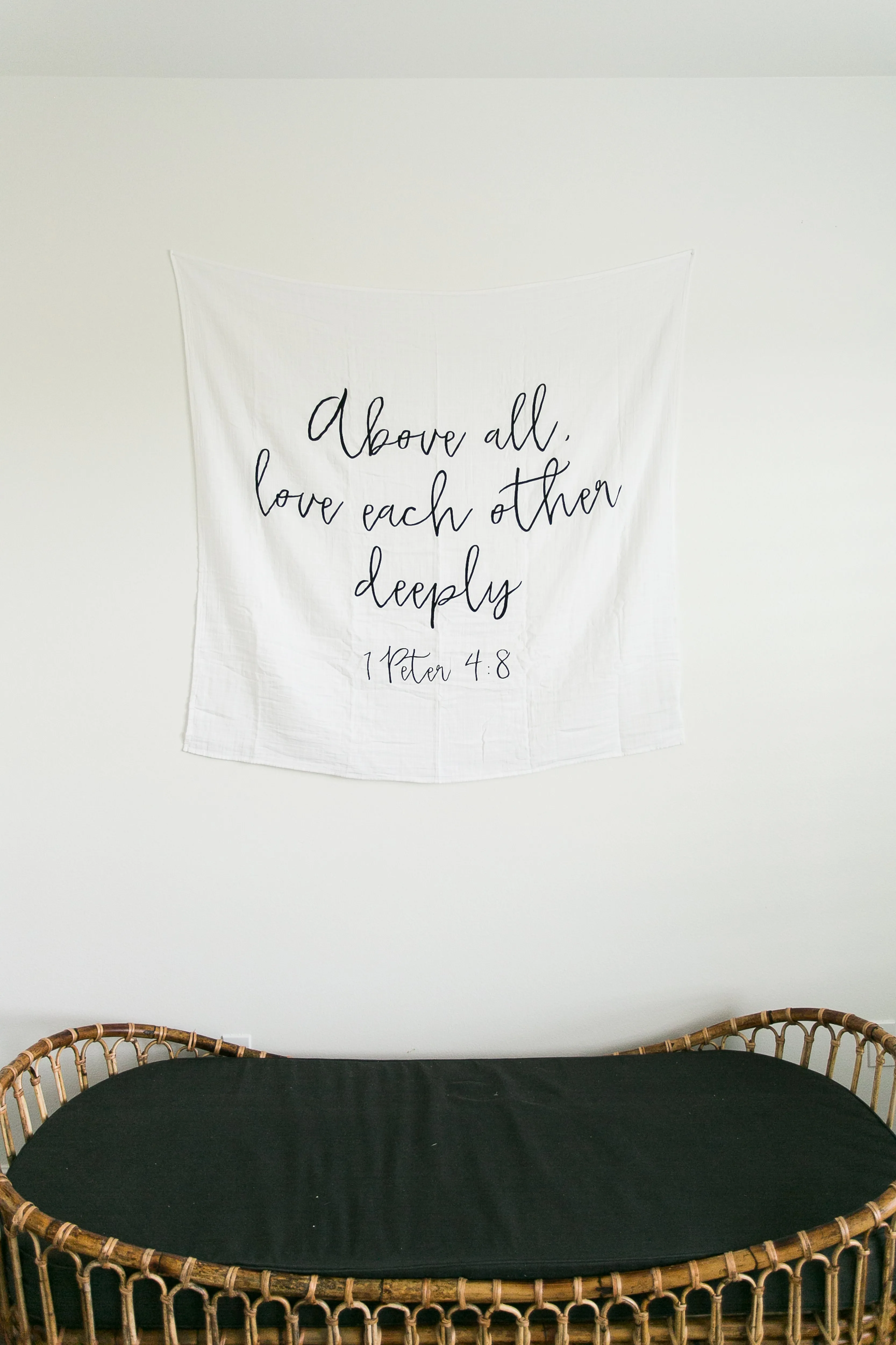 Organic Swaddle -  1 Peter 4:8