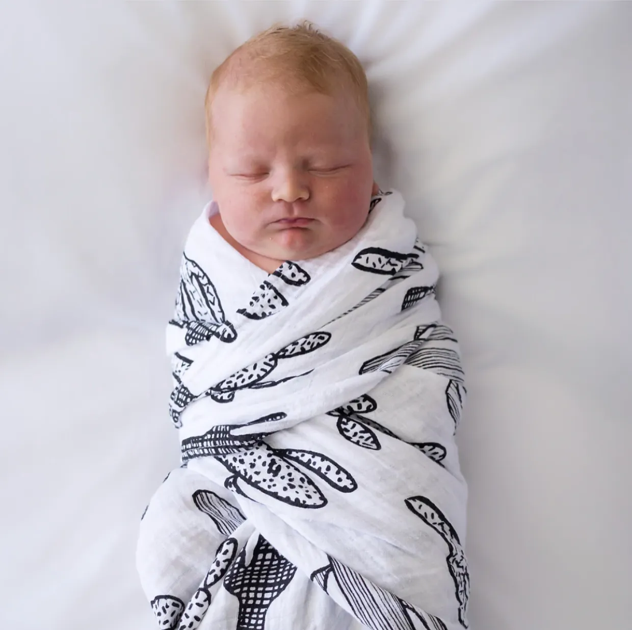 Organic Swaddle, Cactus