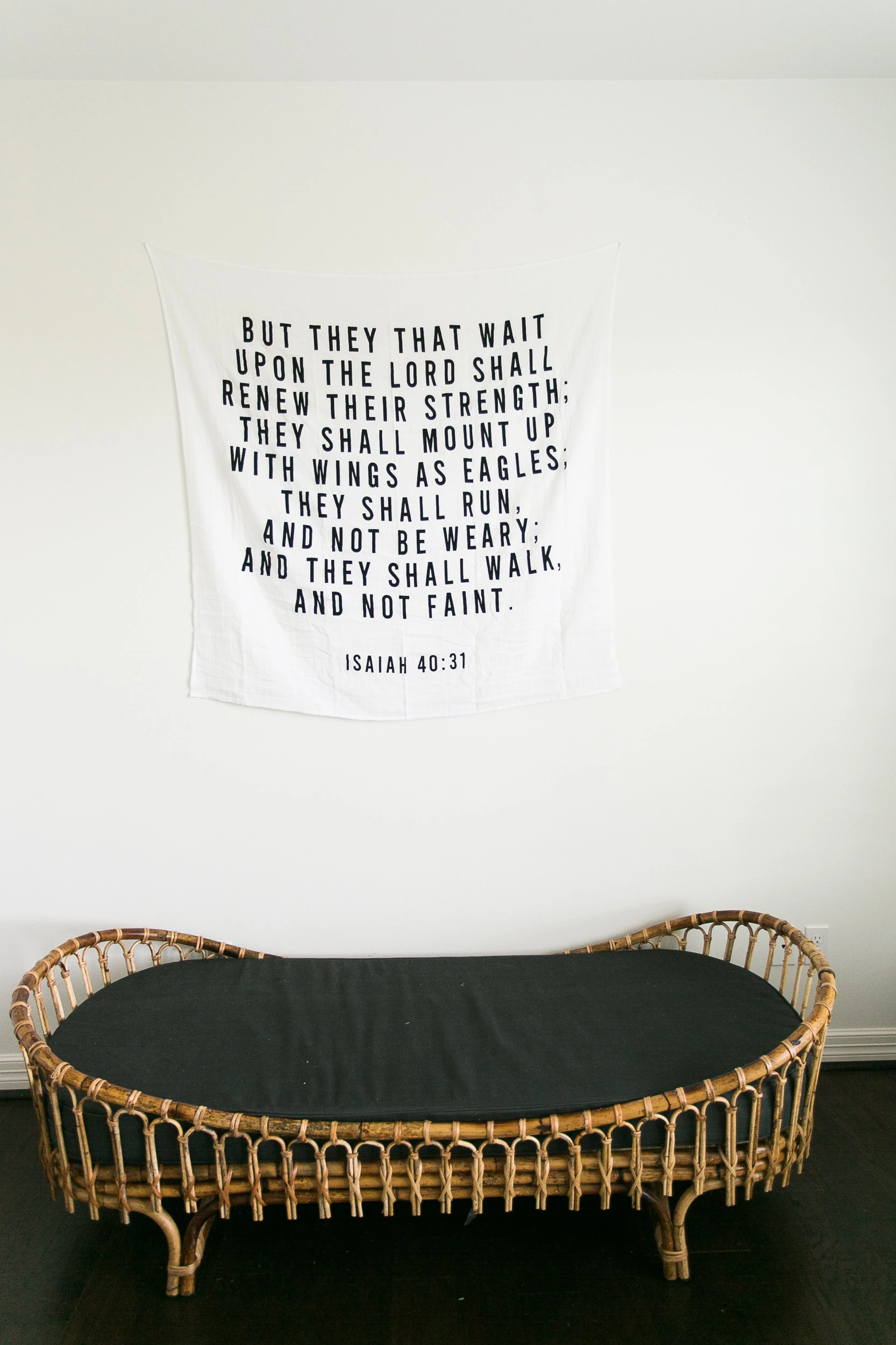 Organic Swaddle -   Isaiah 40:31