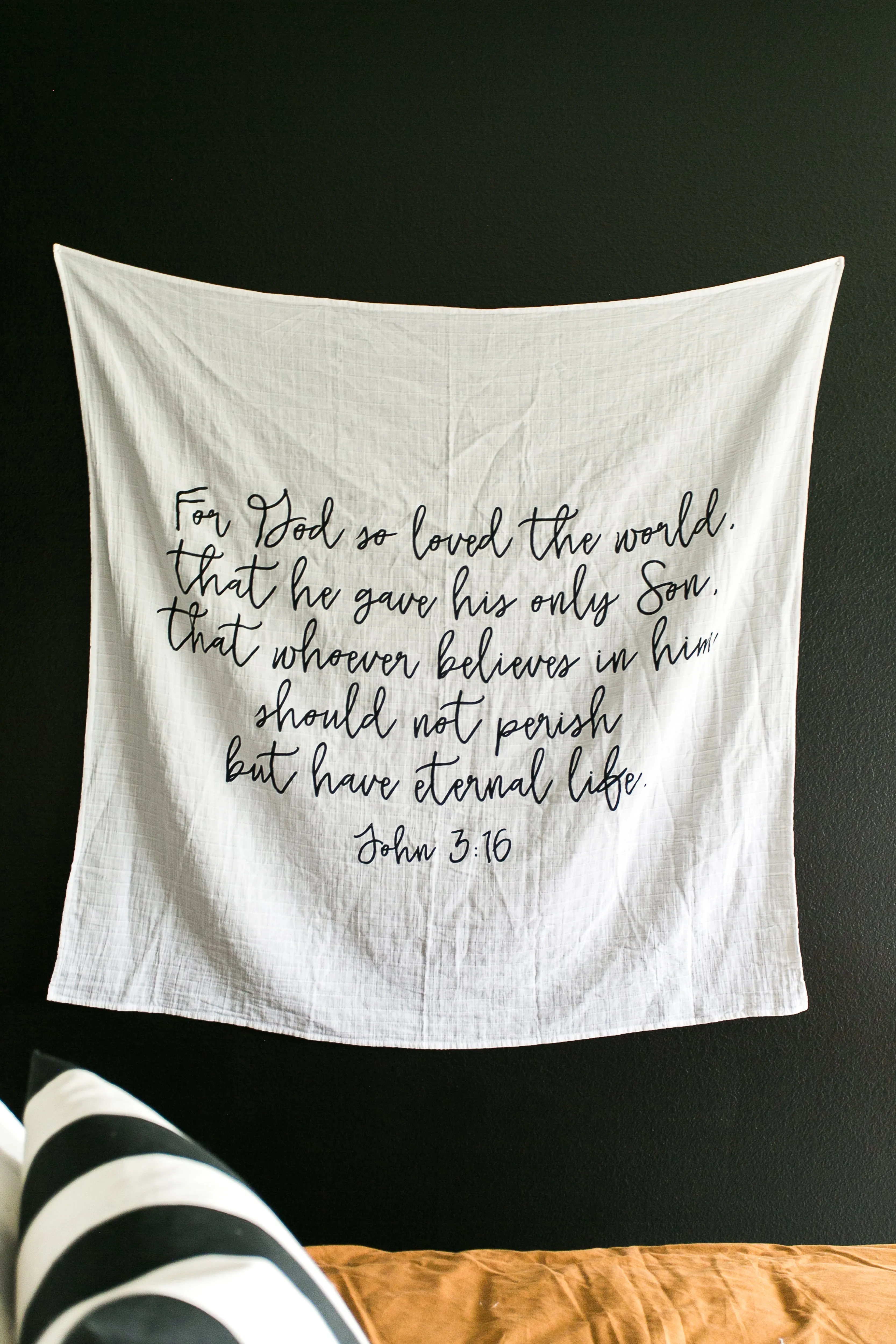 Organic Swaddle -  John 3:16