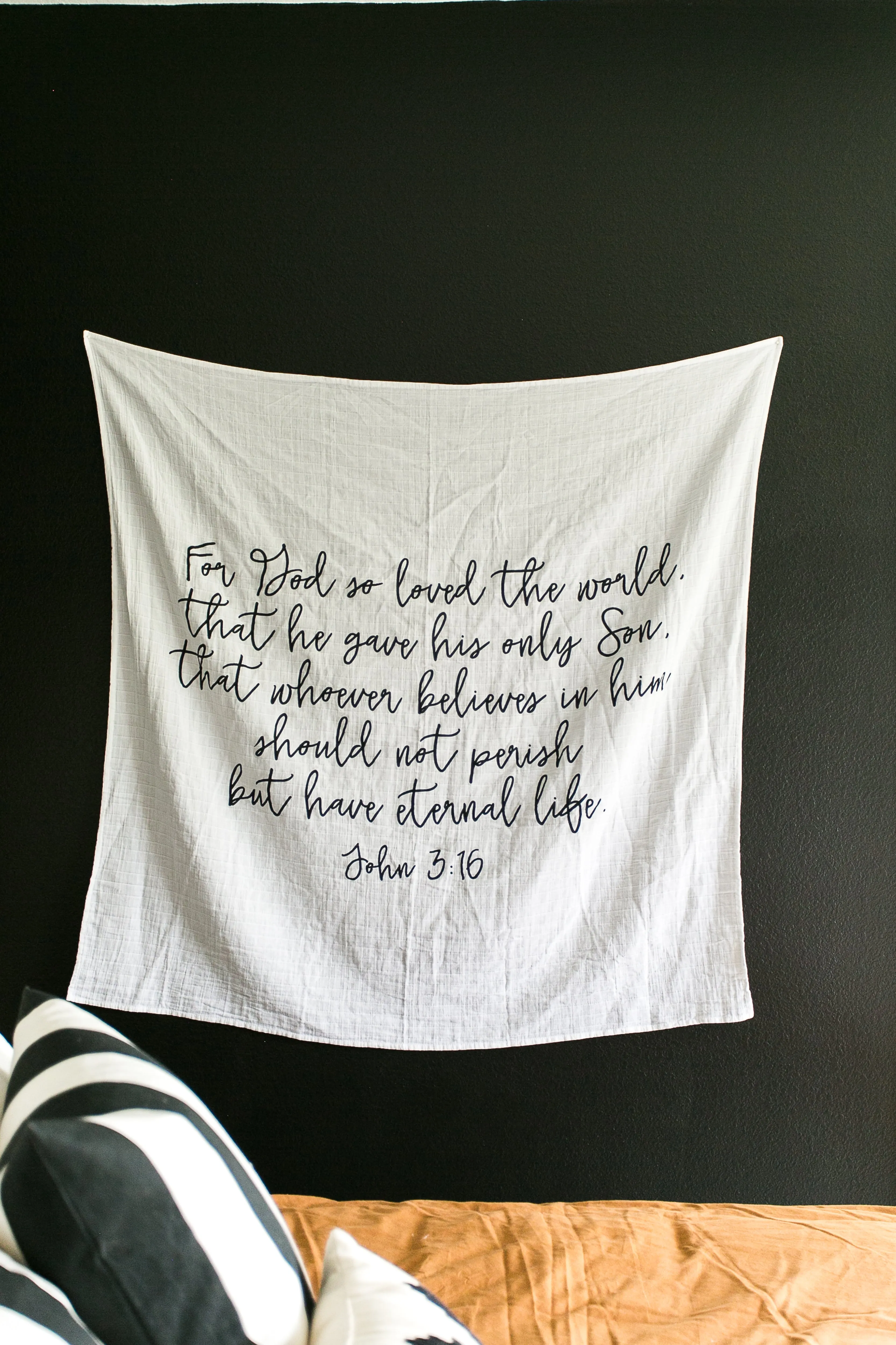 Organic Swaddle -  John 3:16