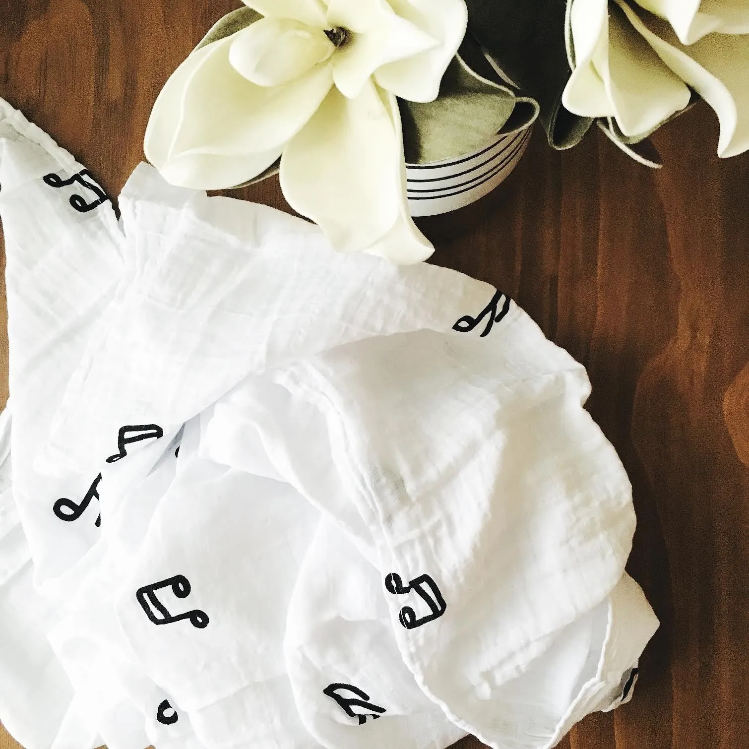 Organic Swaddle -  Music Notes