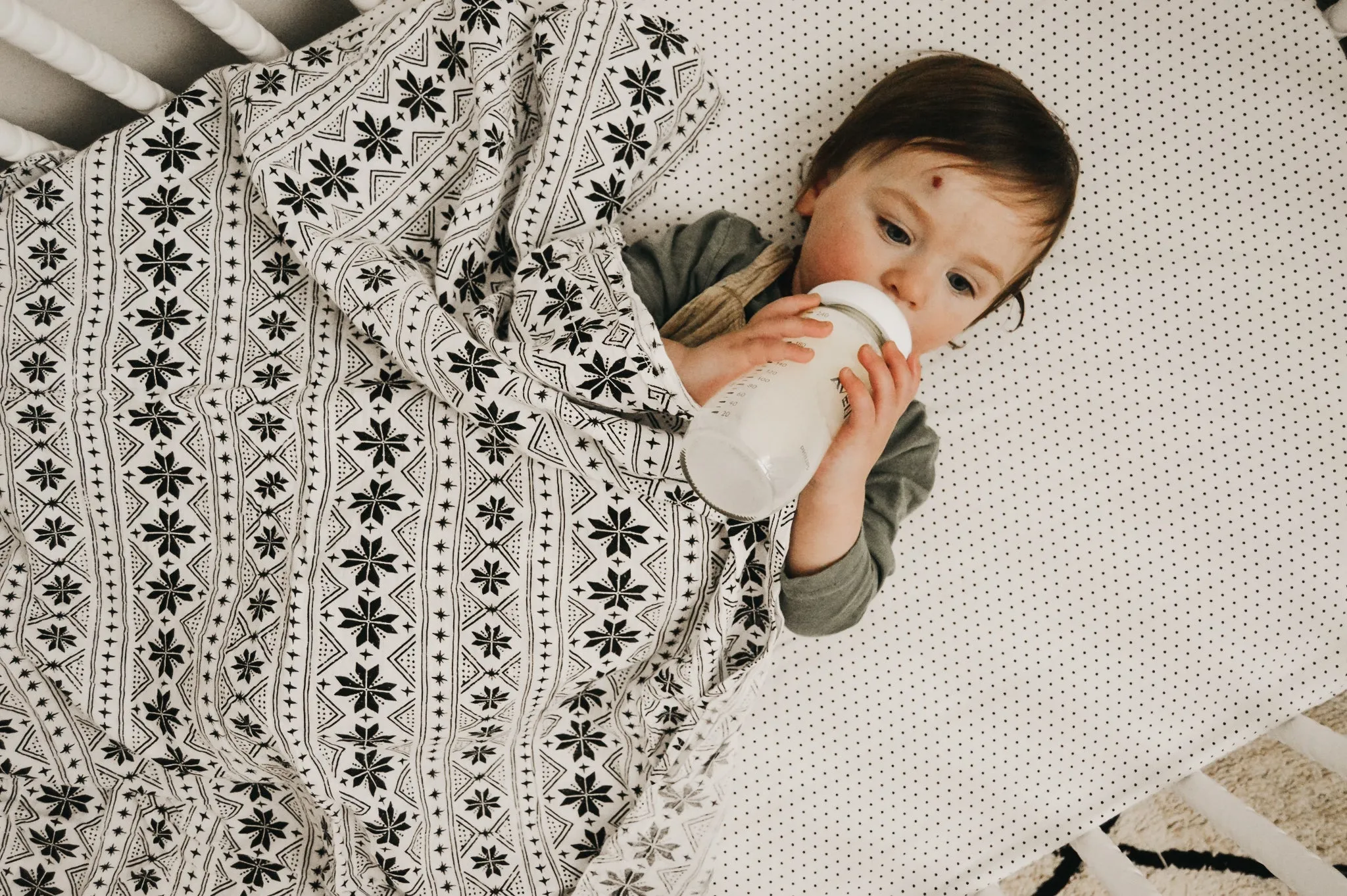 Organic Swaddle -  Nordic Winter 