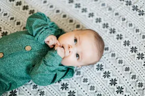 Organic Swaddle -  Nordic Winter 