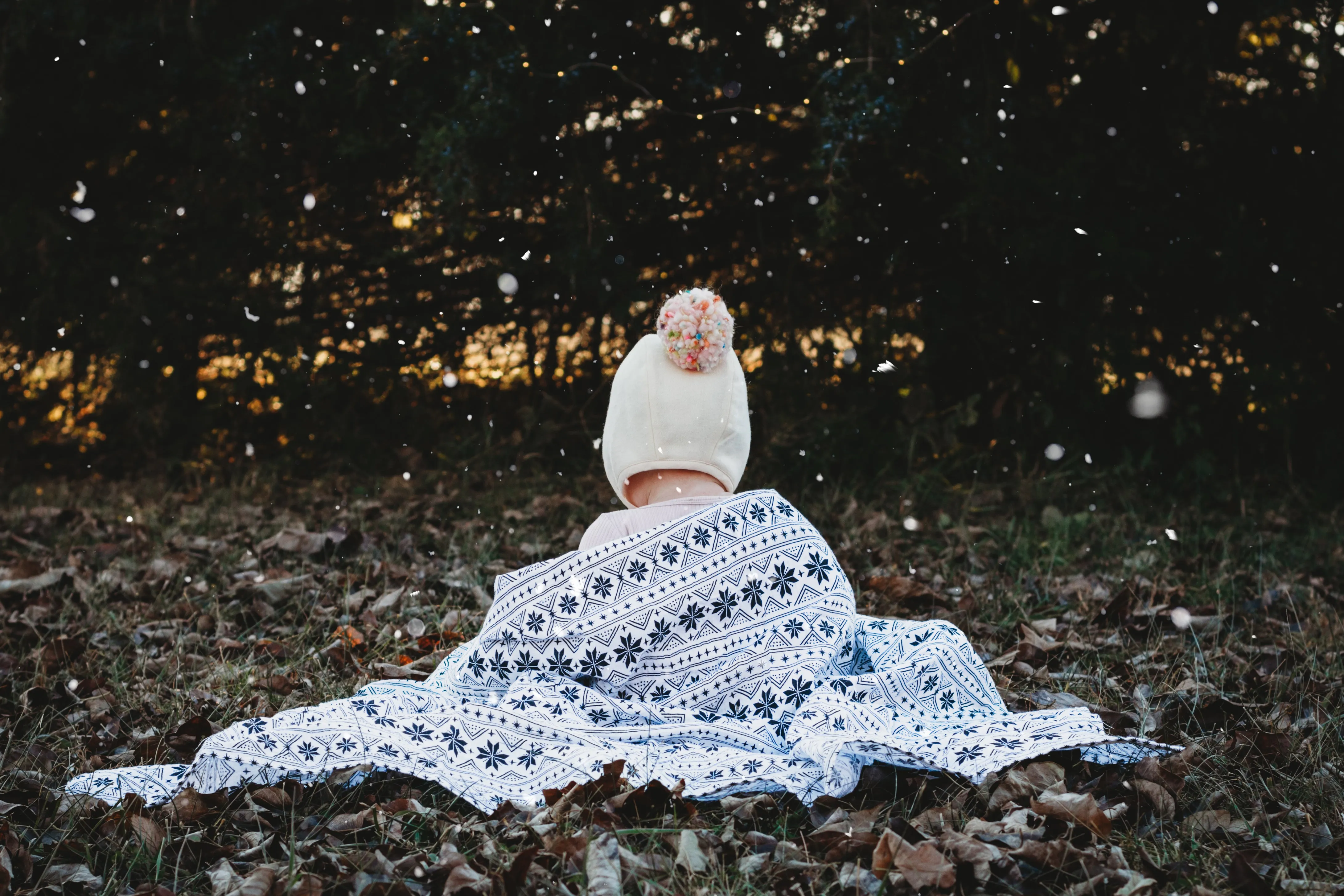 Organic Swaddle -  Nordic Winter 