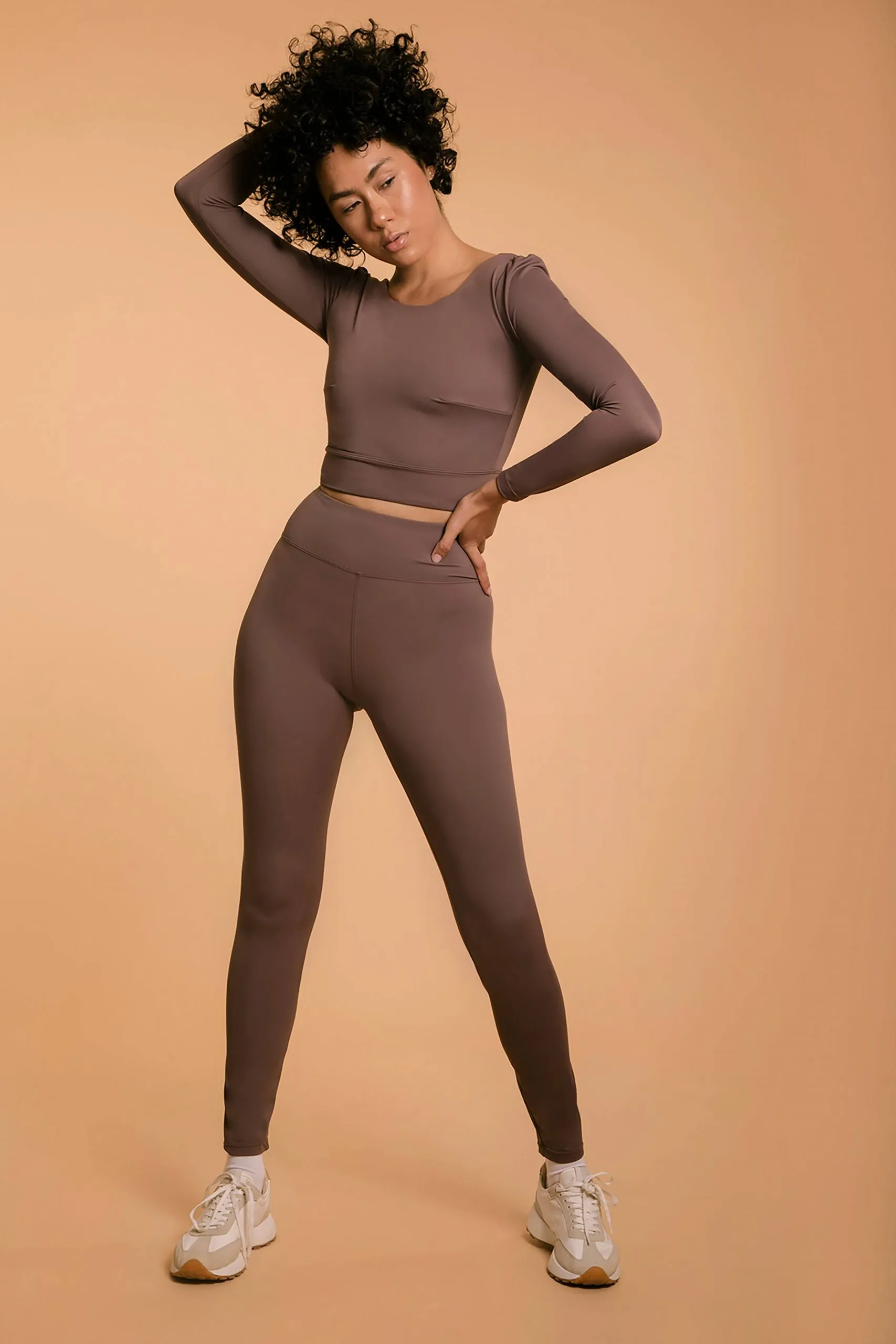 Osirisea High-waist Sport Leggings - Brown